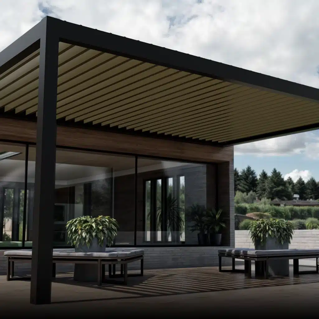 Hideaway TitanCover Louvered Pergola