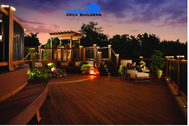 deck lighting installation in Southeast Pennsylvania
